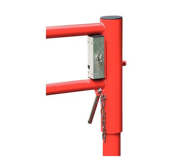 Serrure pompier NF11 mm pour barrière pivotante
