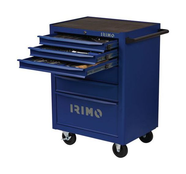 Servante 26" 6 tiroirs 176 outils dans 3 modules mousse