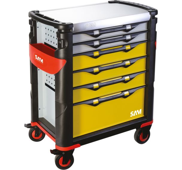 Servante 41 - 6 tiroirs - Mécanique - 239 outils - Sam