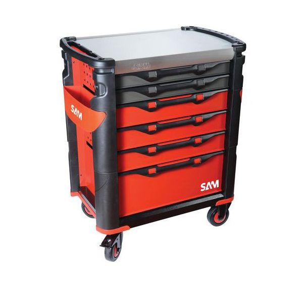 Servante 6 tiroirs composition 135 outils