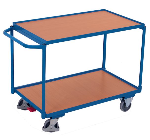 Servante à 2 plateaux bois - Charge 250Kg