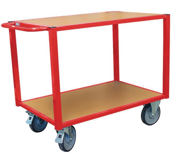 Servante d'atelier 2 plateaux bois - Force 500 kg - Fimm