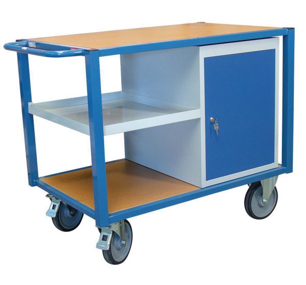 Servante établi à plateau avec bloc portes - Charge 500 kg - Fimm