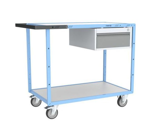 Servante établi équipée - Bloc 1 ou 2 tiroirs - 250 kg - FIMM