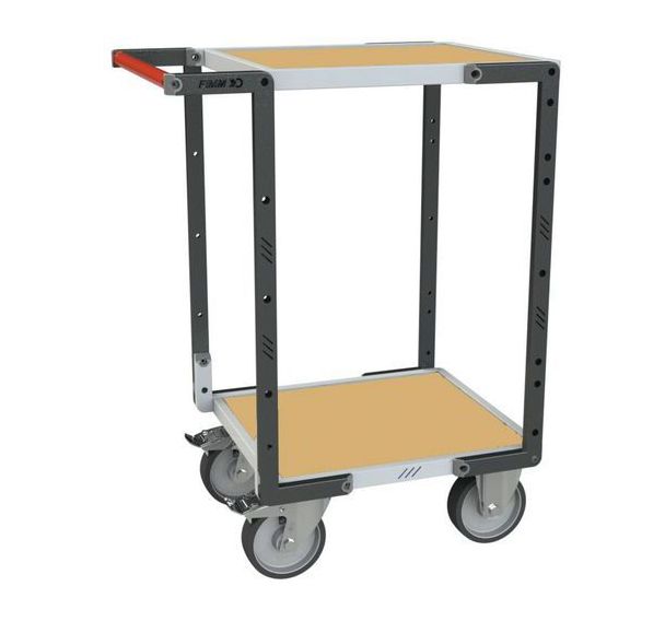 Servante flat-pack roues TPE - 795x540x980mm - FIMM