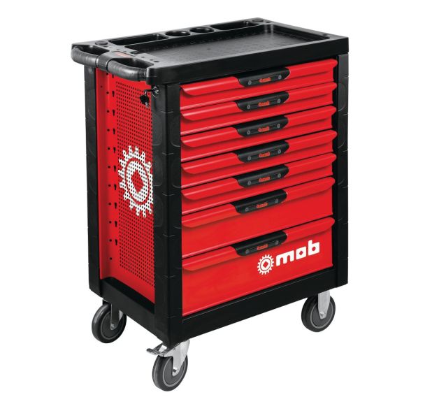 Servante garnie 7 tiroirs Proliner - 133 pièces - Mob