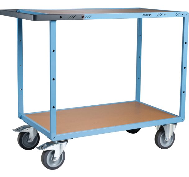 Servante mécano-soudée roues TPE - 1160x640x990mm - FIMM