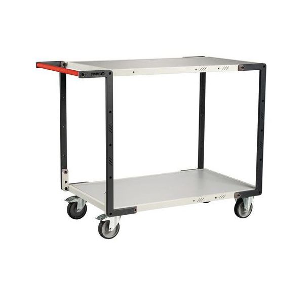Servante monté 2 plateaux - Force 250 kg