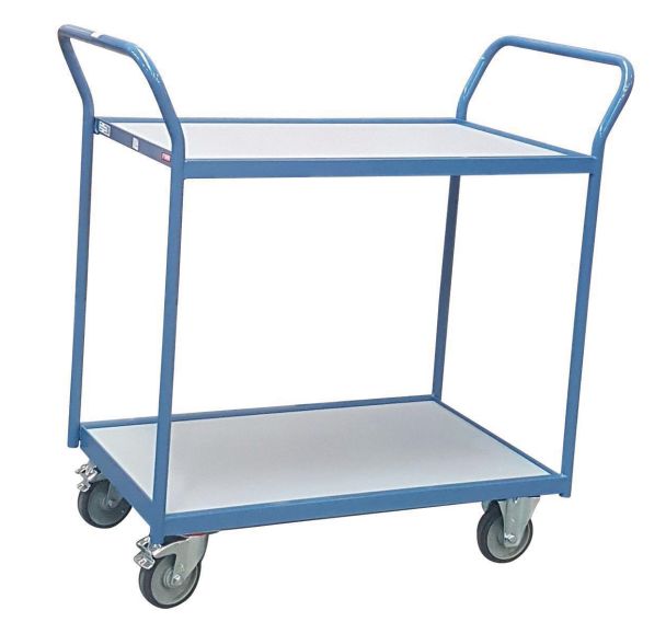 Servante polyvalente 2 et 3 plateaux mélaminé - Force 250 kg - Fimm