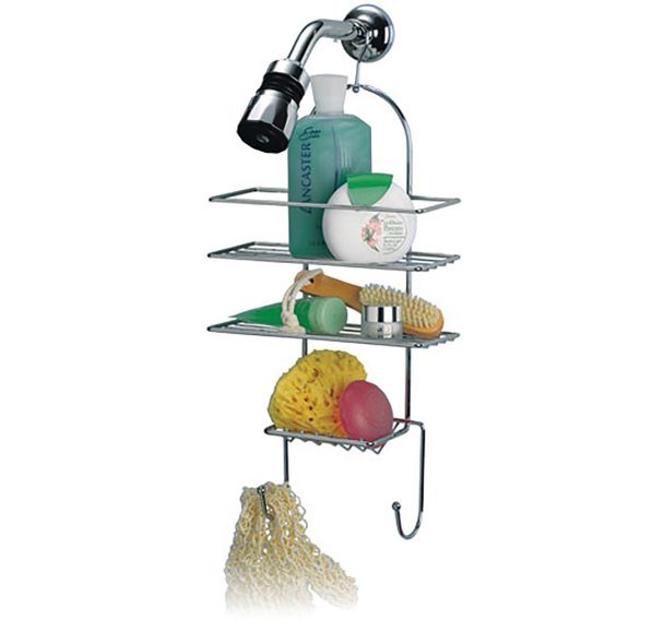 Serviteur douche porte accessoires chrome 2226