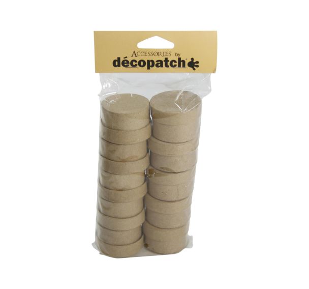 Set 10 petites boîtes rondes 3x15x30cm (Lot de 3)