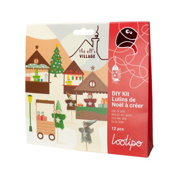 Set 12 lutins feutrine à créer