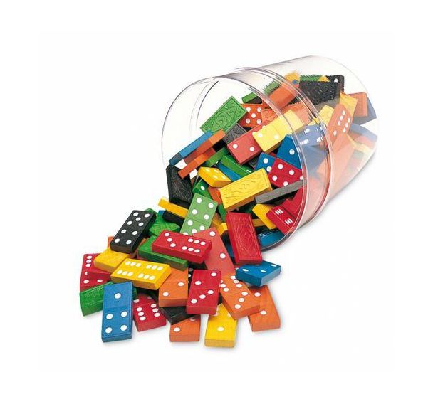 Set 168 dominos en bois
