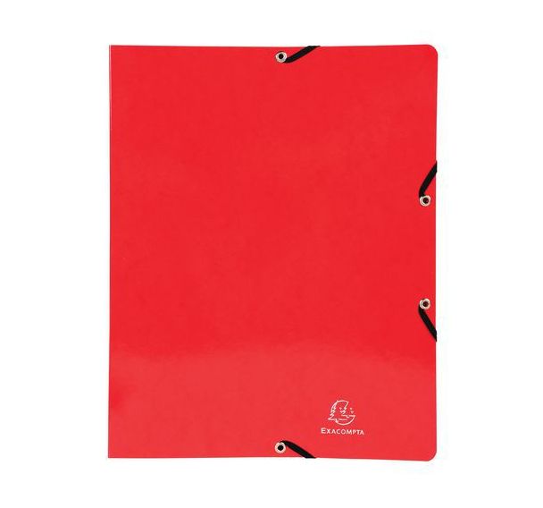 Set 20 classeurs à élastiques 4 anneaux iderama A4 assorties