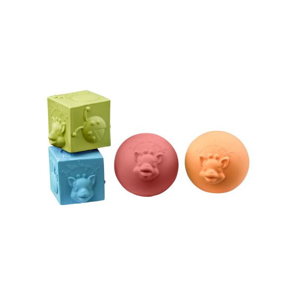 Set 2 balles & 2 cubes So'Pure