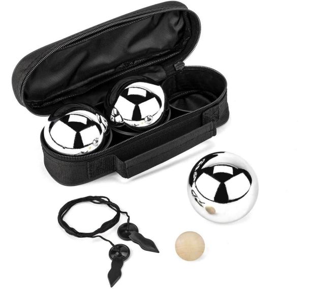 Set 3 Boules Petanque lisse