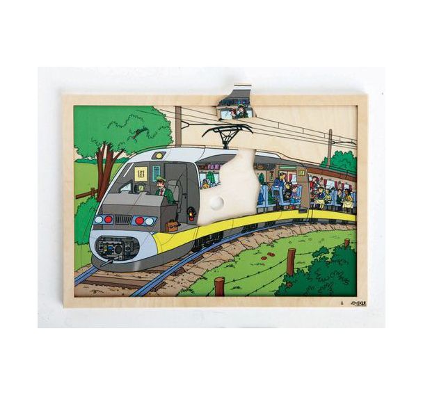 Set 3 puzzles à l’intérieur des véhicules