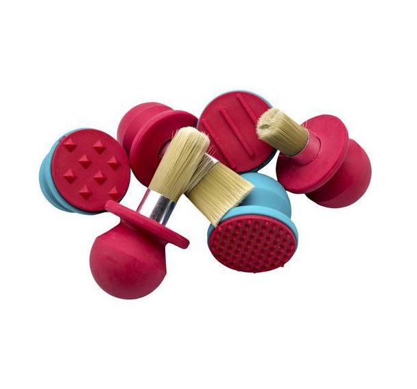 Set 6 accessoires peinture Easy-grip ergonomique