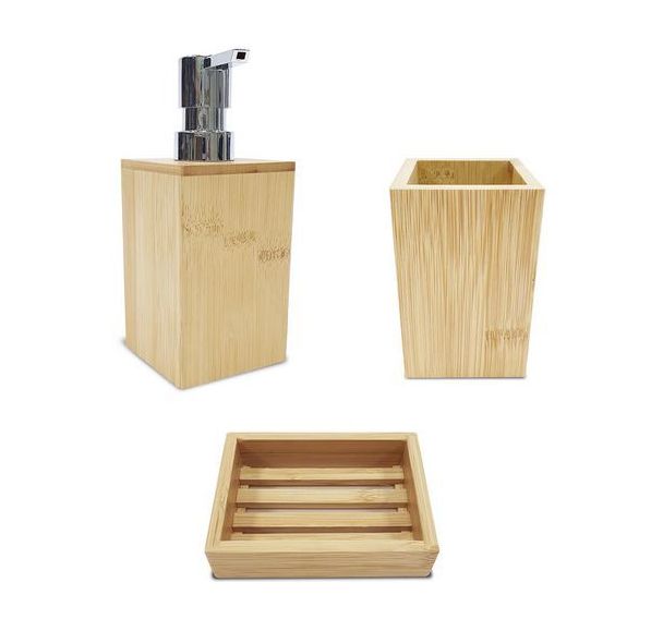 Set à poser 3 pièces - Bambou - Arvix