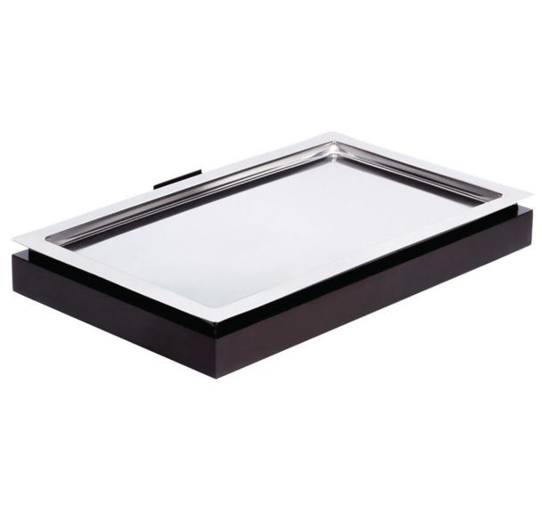 Set base wengé + plat + plaque eutectique noir-Frames