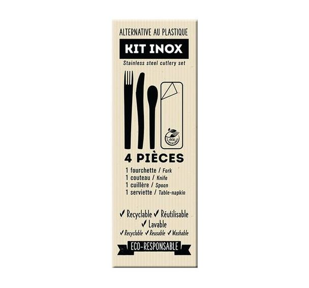 Set couverts en inox - Lot de 50