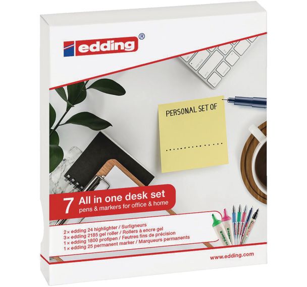 Set d'écriture personnel pour le télétravail et le bureau