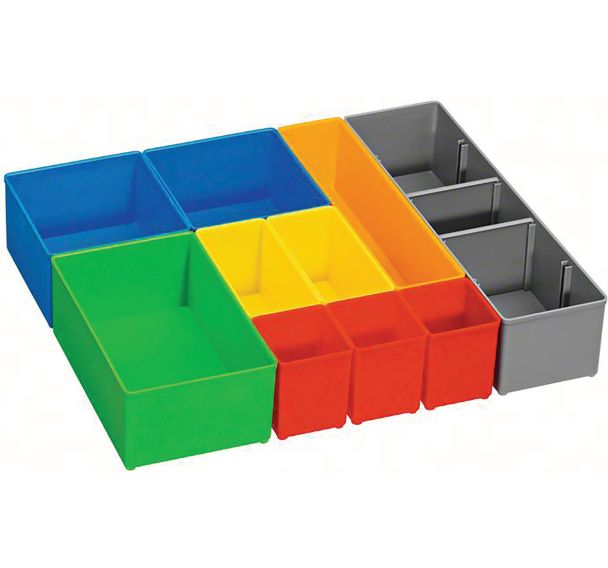Set de 10 casiers couleurs i-BOxx Bosch