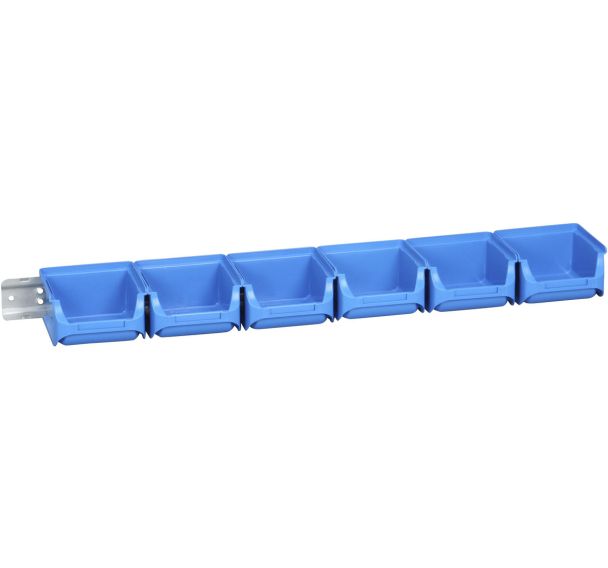 Set de 20 Jeu de 6 bacs et 1 rail mural ProfiPlus Set 1/7