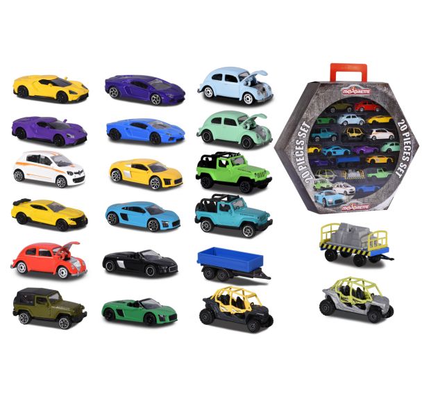 Set de 20 véhicules majorette