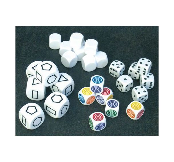 Set de 24 dés éducatifs