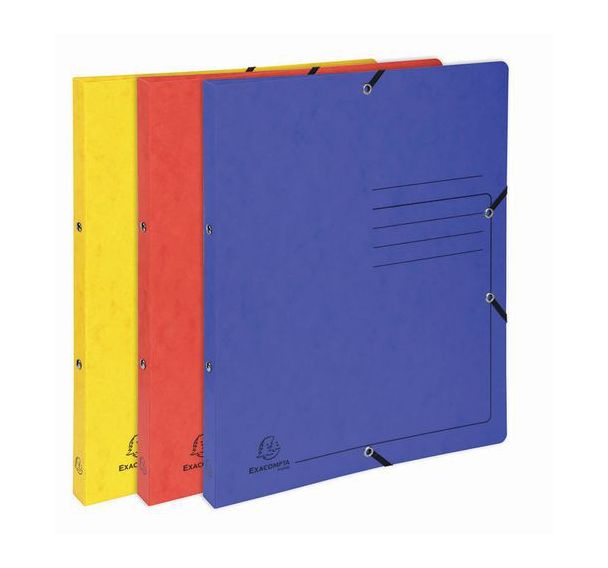 Set de 2 Classeur 2 anneaux 15mm carte lustrée imprimée assorties