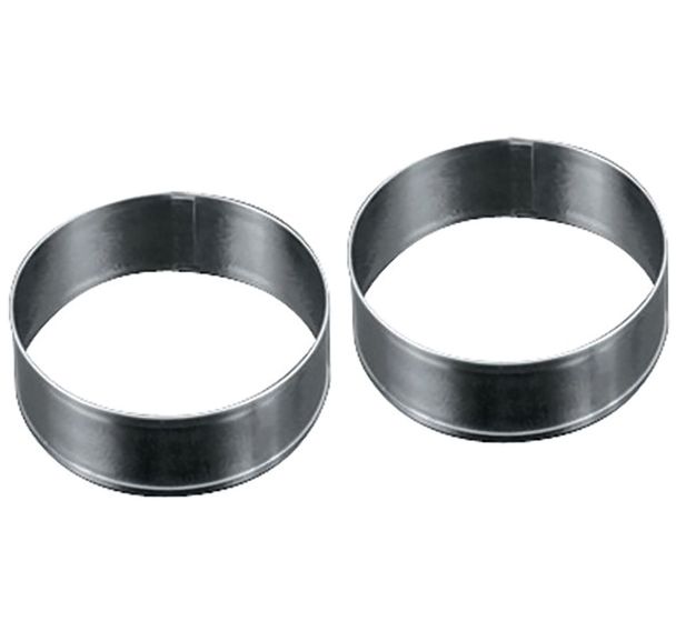Set de 2 cercles à pâtisserie