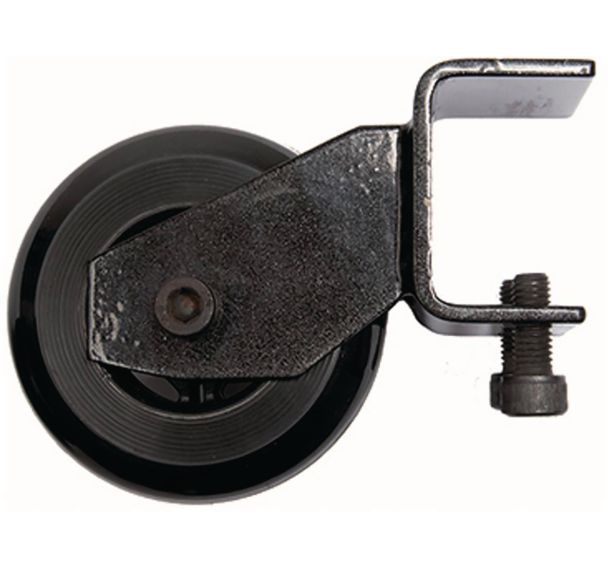 Set de 2 roues pour porte-menus noir