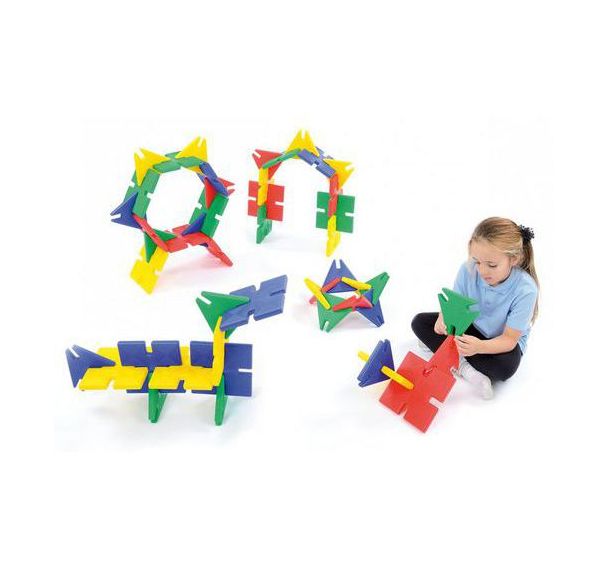 Set de 48 pièces de construction polyplay