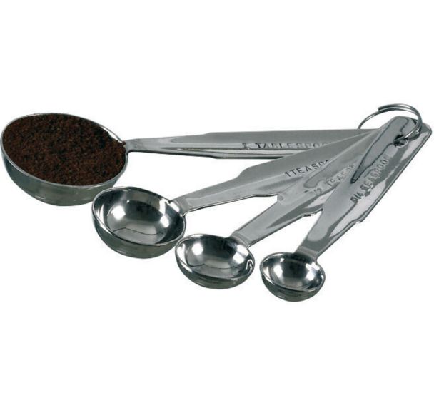Set de 4 Cuillères à mesure - 2, 3, 5 et 15 mL