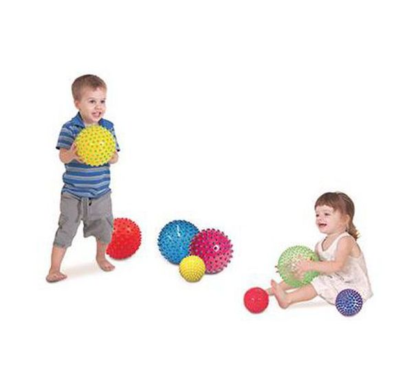 Set de 4 balles sensorielles