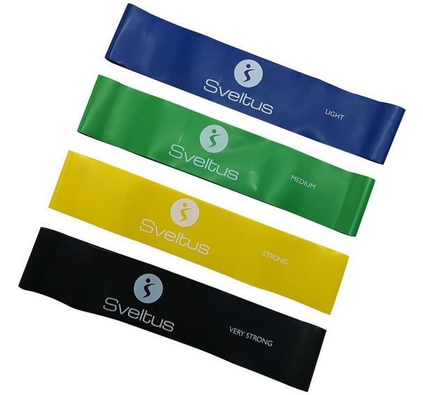 Set de 4 bandes latex Sveltus