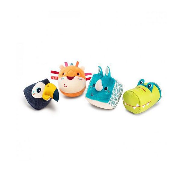 Set de 4 formes jungle