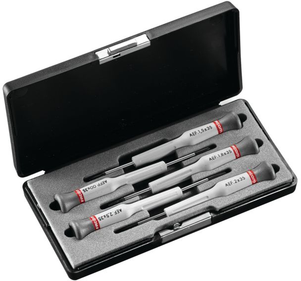 Set de 5 Coffret de 5 tournevis Microtech