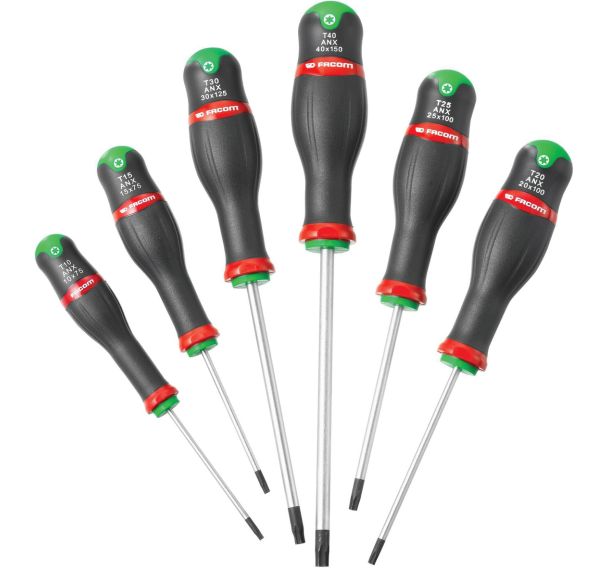 Set de 5 Jeu 6 tournevis Protwist Torx