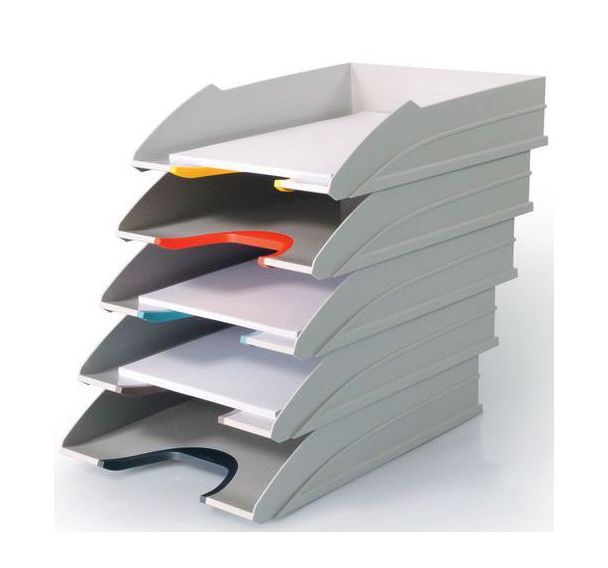 Set de 5 corbeilles à courrier VARICOLOR® MIX A4 - Durable