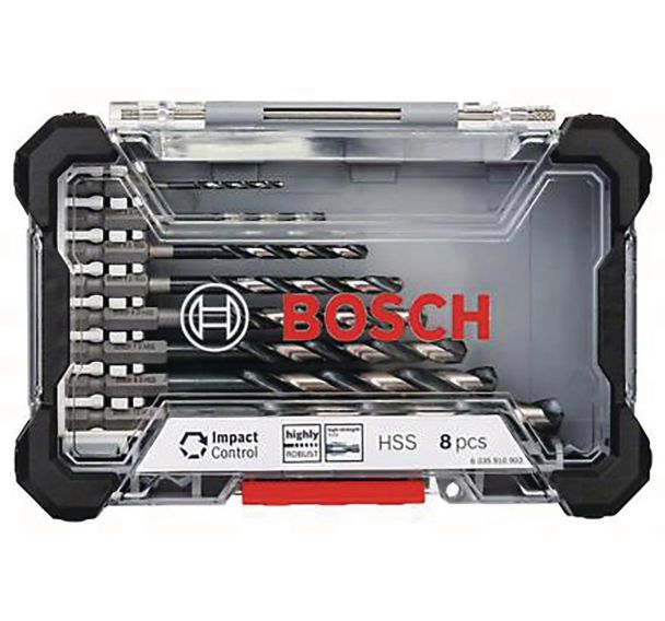 Set de 6 COFFRET FORETS METAL HSS-G SIX PANS 2,3,4,5,6,7,8,10MM