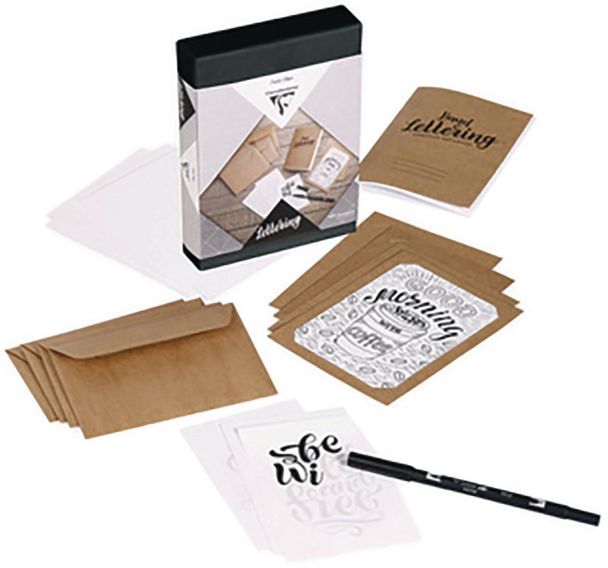 Set de 6 Kit créatif pour handlettering