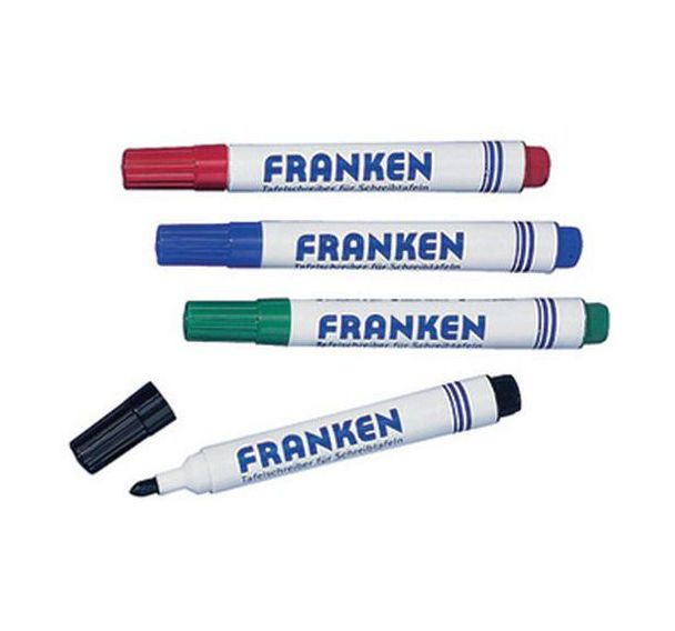Set de 6 Marqueur pour tableaux blancs, tracé: 2-6 mm