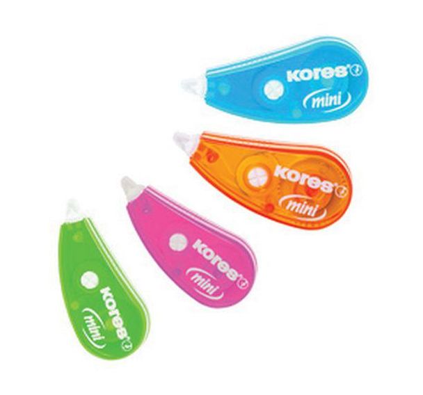 Set de 6 Roller correcteur jetable ''MINI'', 4,2 mm x 3 m