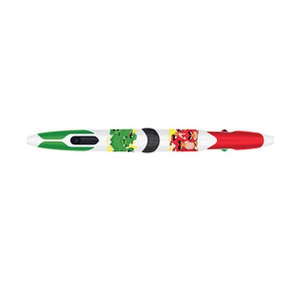 Set de 6 Stylo à bille 4 couleurs Twin Tip ANGRY BIRDS