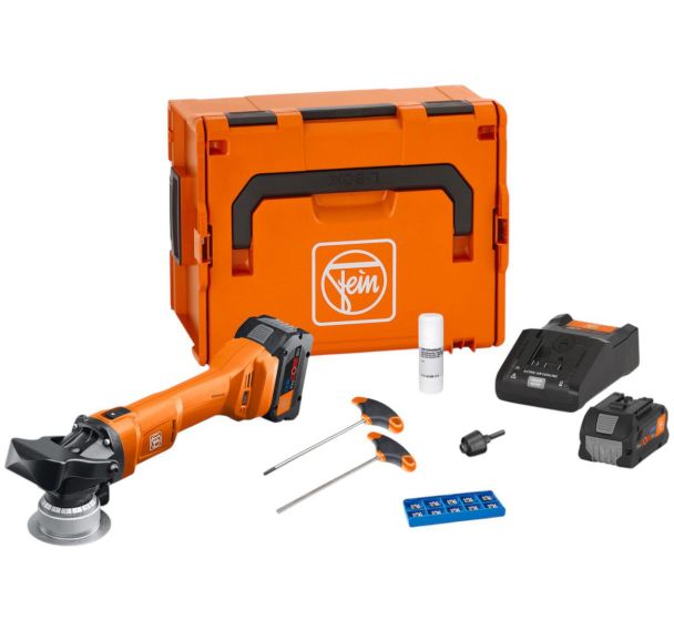 Set de base pour chanfrein avec 2 batteries