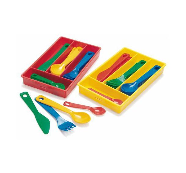 Set de couverts en plastique