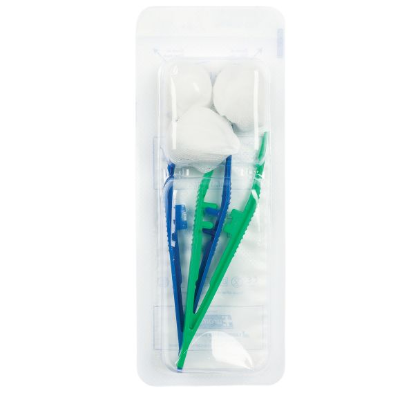 Set de soin, petit pansement avec tampons-Euromedis