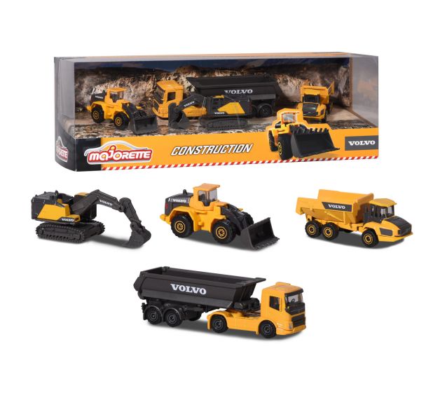 Set de véhicules de construction majorette